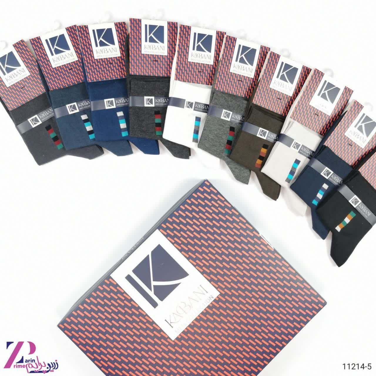 جوراب مردانه نیم ساق پنبه کابانی (5)